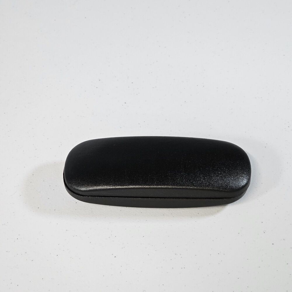 Eyeglasses Case Hard Shell Protective Travel Carrier Black Tan